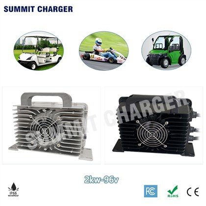 96v full förseglad inbyggd laddare