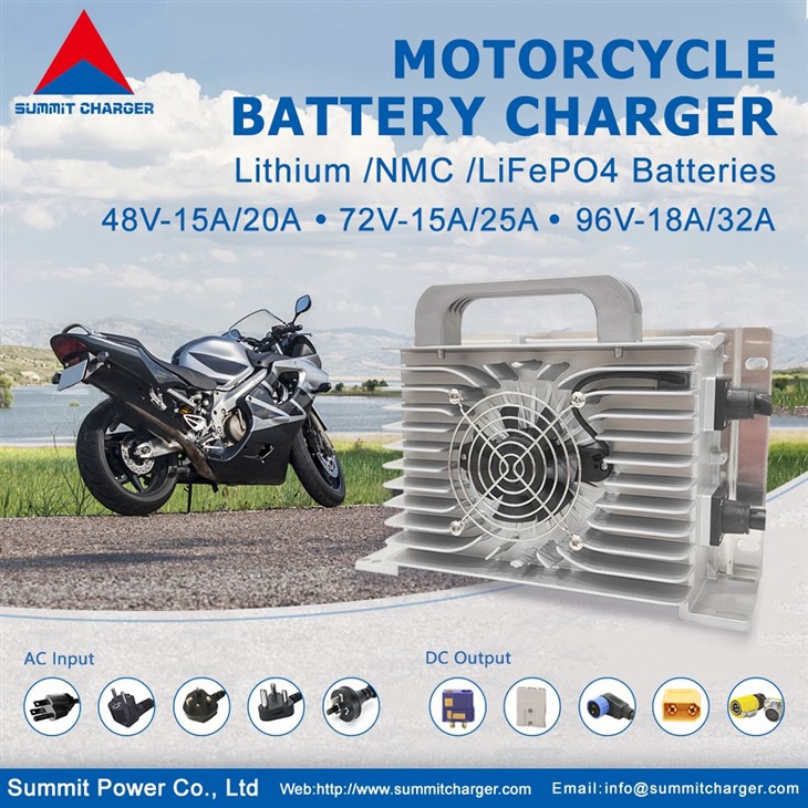 2kW batteriladdare för elmotorcykel